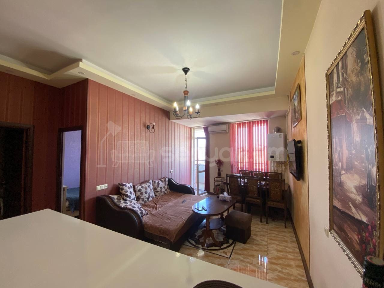 2 Սենյականոց Բնակարան Նորակառույցում, 50քմ, 16/20 հարկ, Կապիտալ Վերանորոգված
