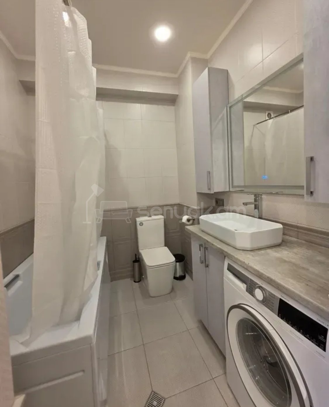 2 Սենյականոց Բնակարան Նորակառույցում, 52քմ, 2/4 հարկ, Դիզայներական Վերանորոգված