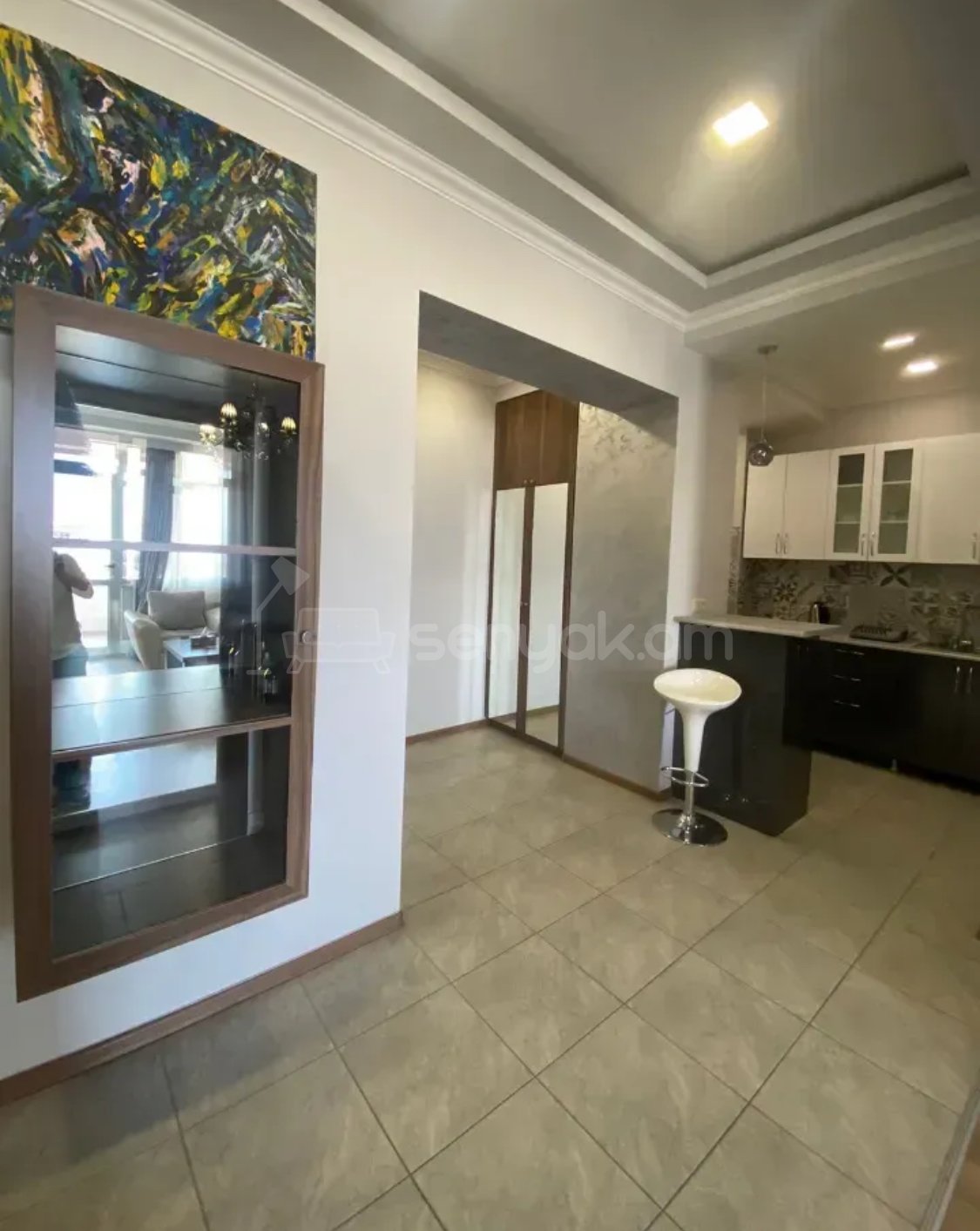 2 Սենյականոց Բնակարան Նորակառույցում, 60քմ, 8/20 հարկ, Կապիտալ Վերանորոգված, Կահավորված