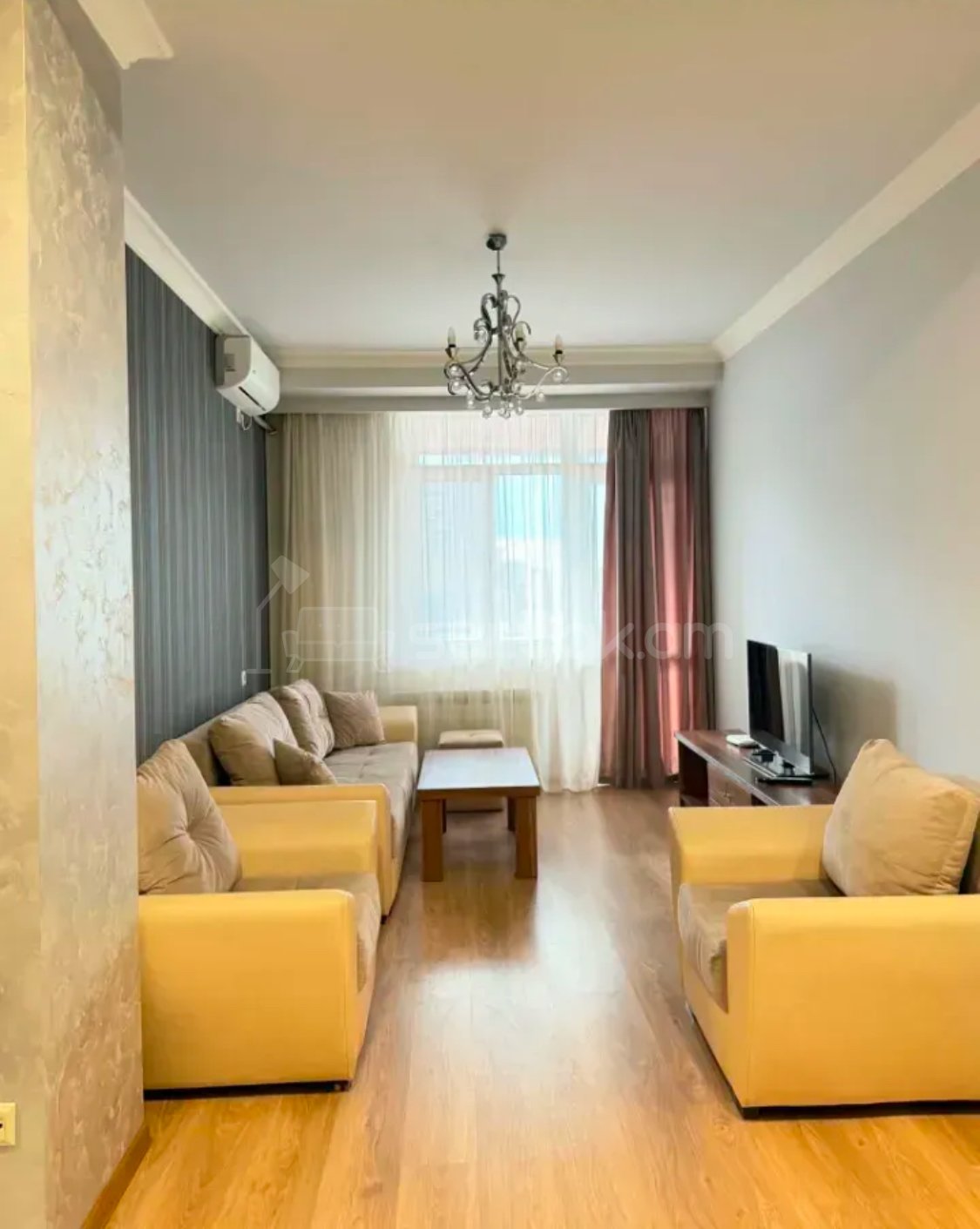 2 Սենյականոց Բնակարան Նորակառույցում, 60քմ, 8/20 հարկ, Կապիտալ Վերանորոգված, Կահավորված