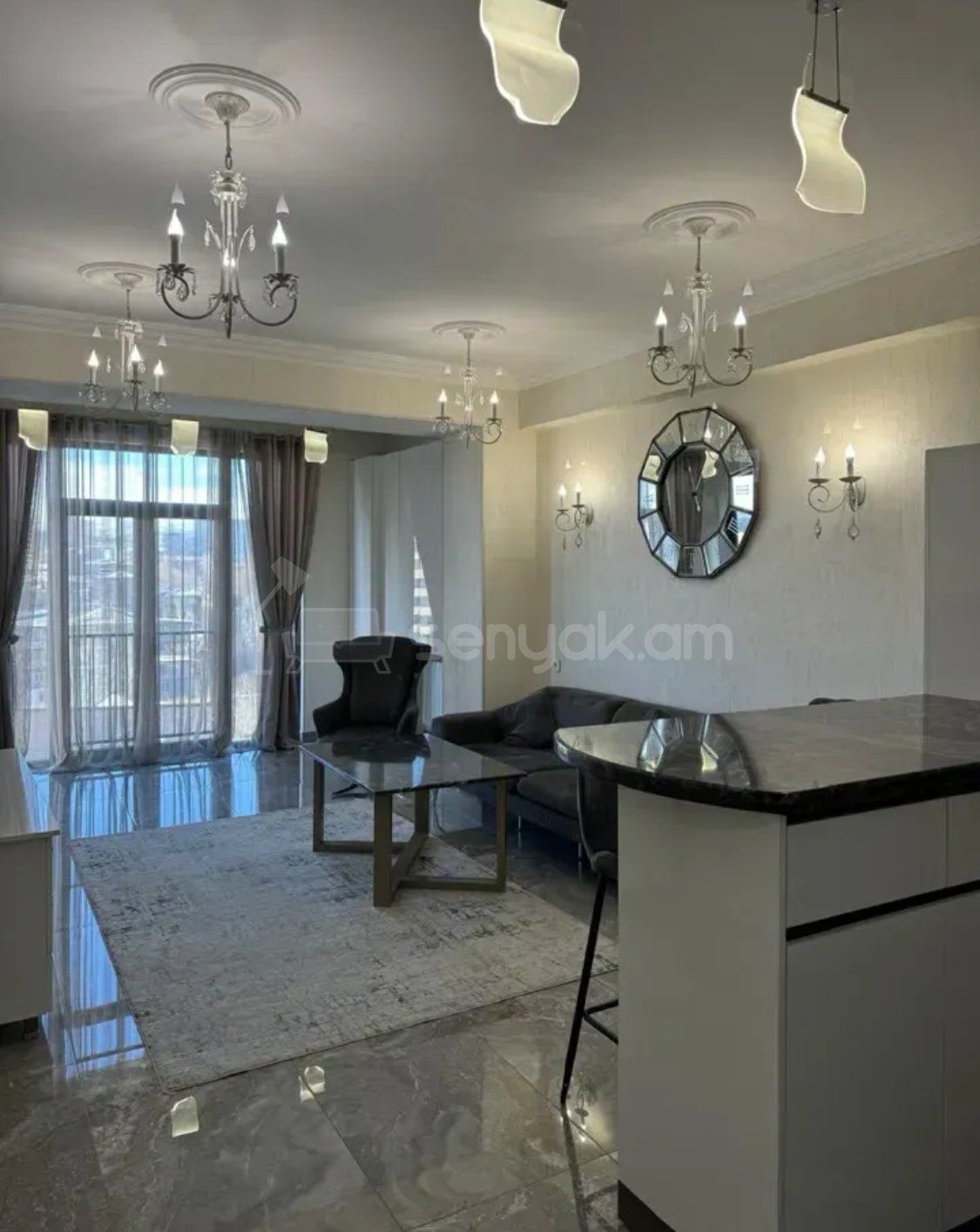 2 Սենյականոց Բնակարան Նորակառույցում, 72քմ, 8/13 հարկ, Դիզայներական Վերանորոգված