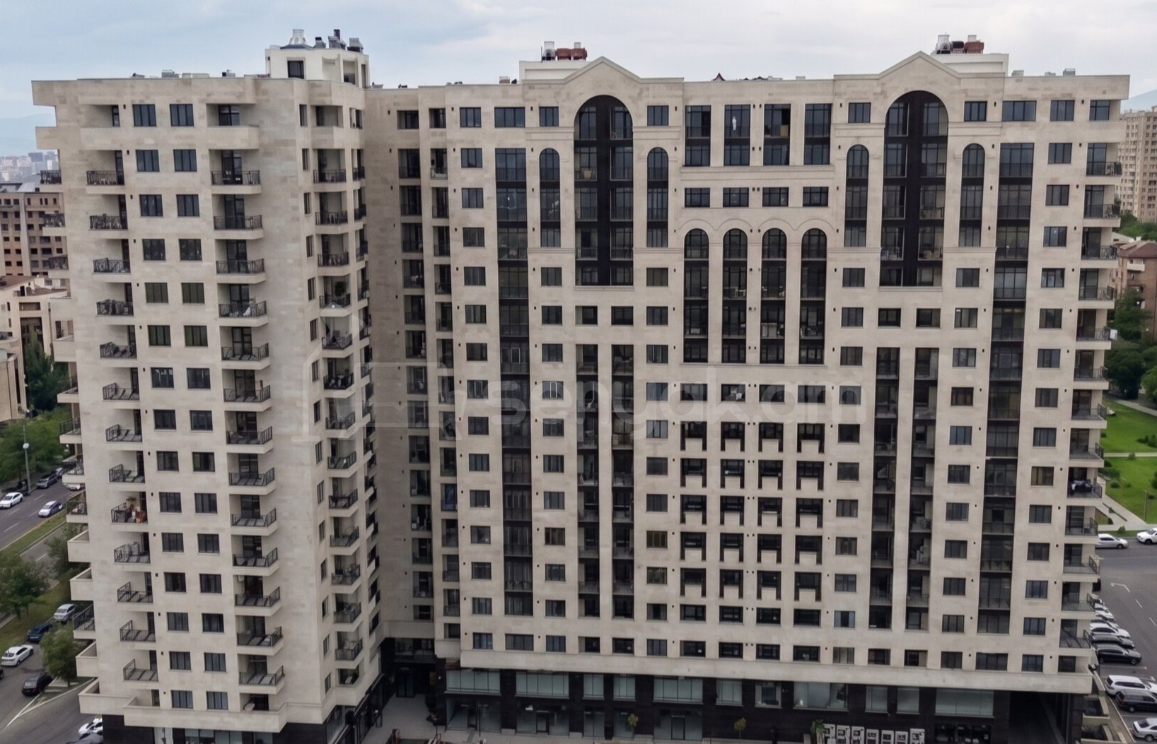 5 Սենյականոց Բնակարան Նորակառույցում, 118քմ, 3/16 հարկ, Զրոյական Վիճակում