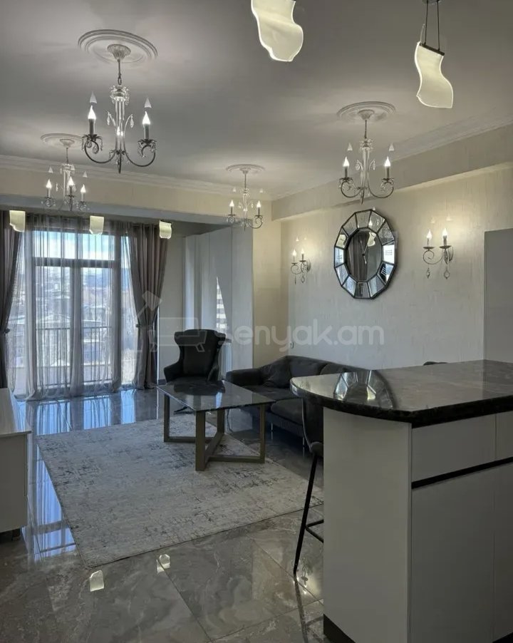 2 Սենյականոց Բնակարան Նորակառույցում, 72քմ, 7/13 հարկ, Դիզայներական Վերանորոգված
