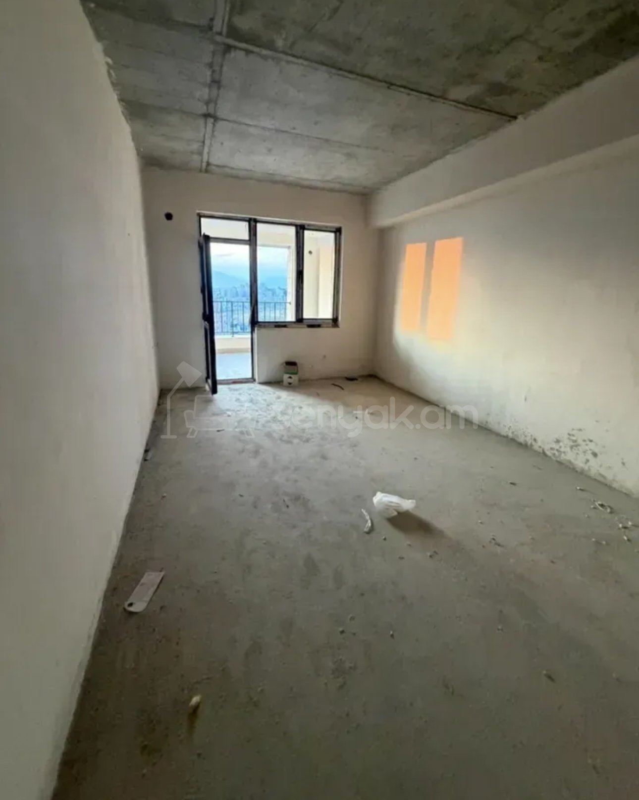 2 Սենյականոց Բնակարան Նորակառույցում, 58քմ, 12/19 հարկ, Զրոյական Վիճակում