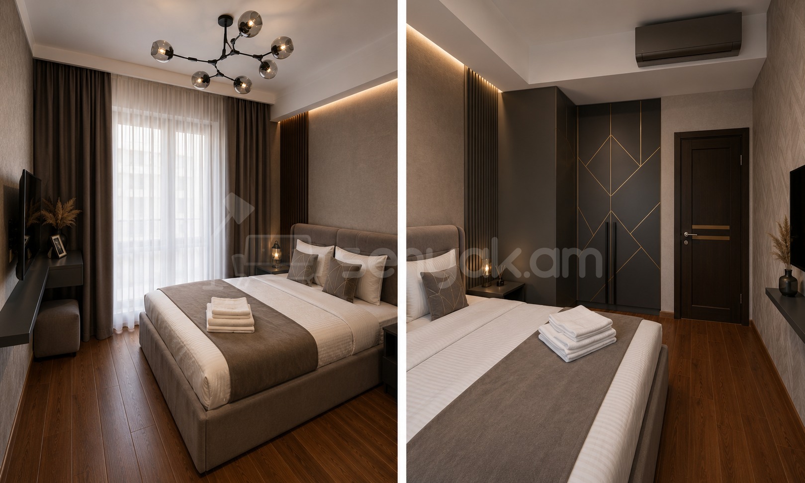 2 Սենյականոց Բնակարան, 65քմ, 7/9 հարկ, Դիզայներական Վերանորոգված