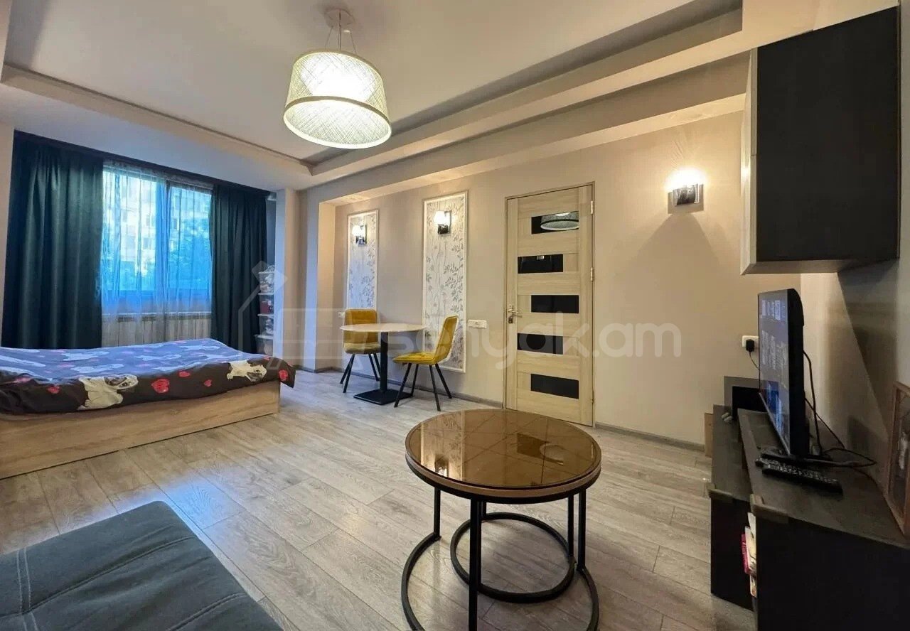 1 Սենյականոց Բնակարան, 42քմ, 4/9 հարկ, Կապիտալ Վերանորոգված