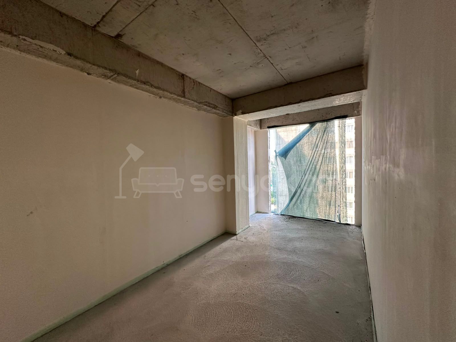 2 Սենյականոց Բնակարան Նորակառույցում, 58քմ, 6/16 հարկ, Զրոյական Վիճակում