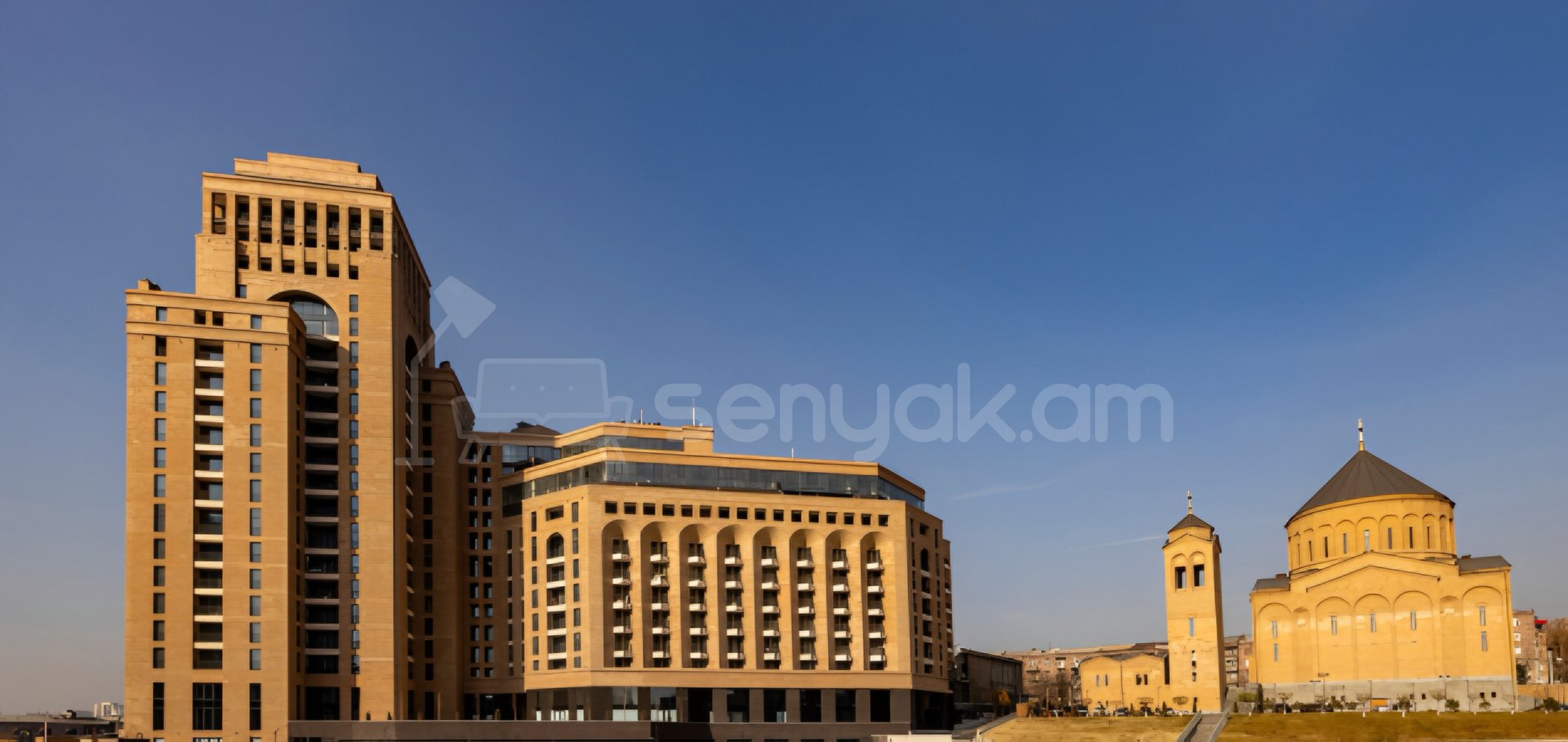 2 Սենյականոց Բնակարան Նորակառույցում, 55քմ, 6/19 հարկ, Կապիտալ Վերանորոգված
