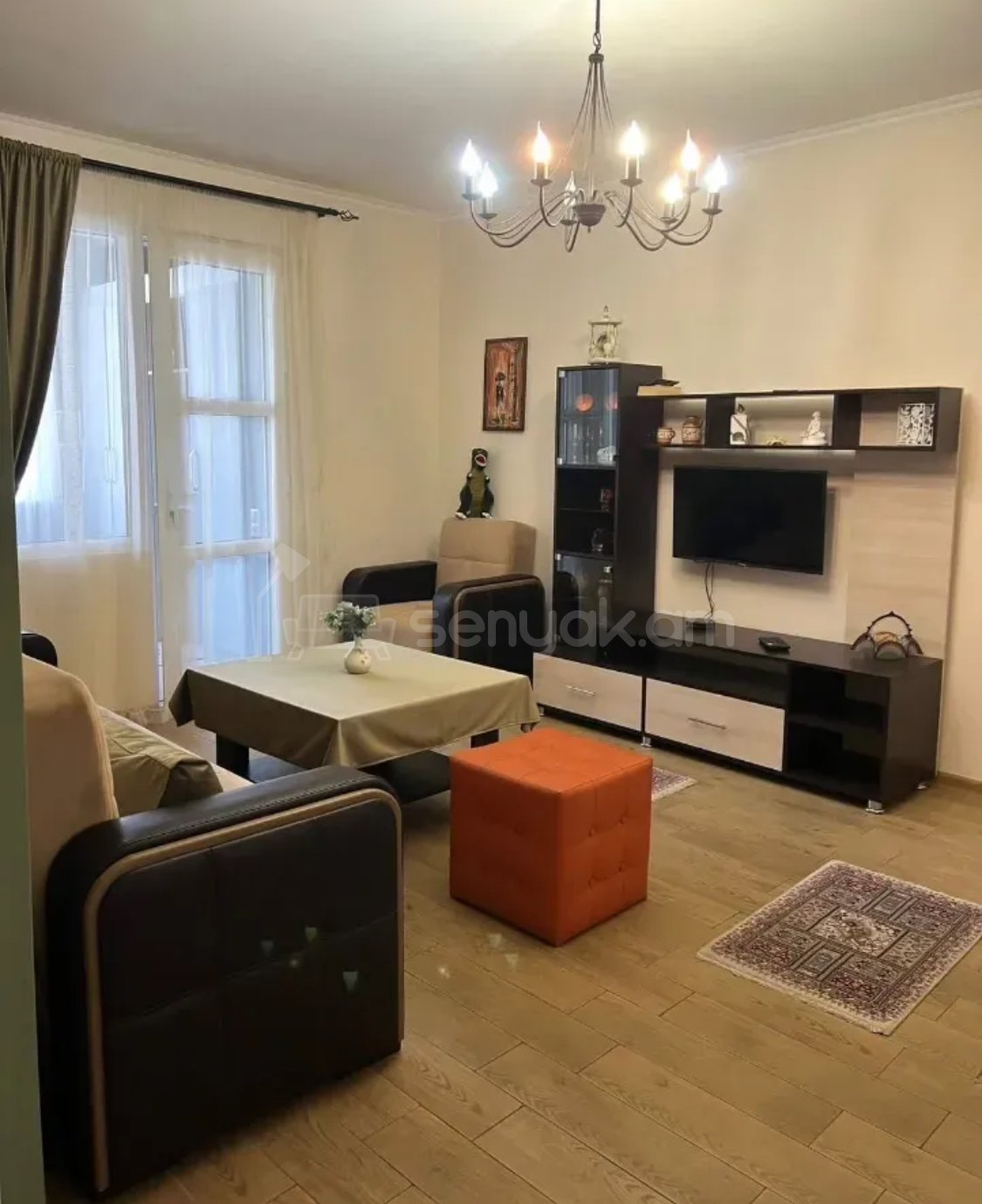2 Սենյականոց Բնակարան Քարե Շենքում, 47քմ, 4/5 հարկ, Կապիտալ Վերանորոգված, Կահավորված, Արևկող