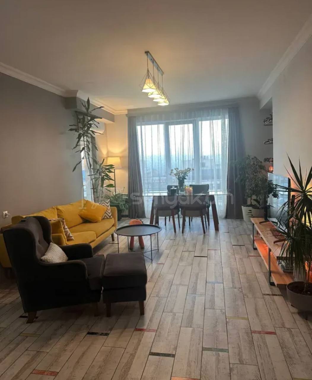 3 Սենյականոց Բնակարան, 108քմ, 2/16 հարկ, Կապիտալ Վերանորոգված