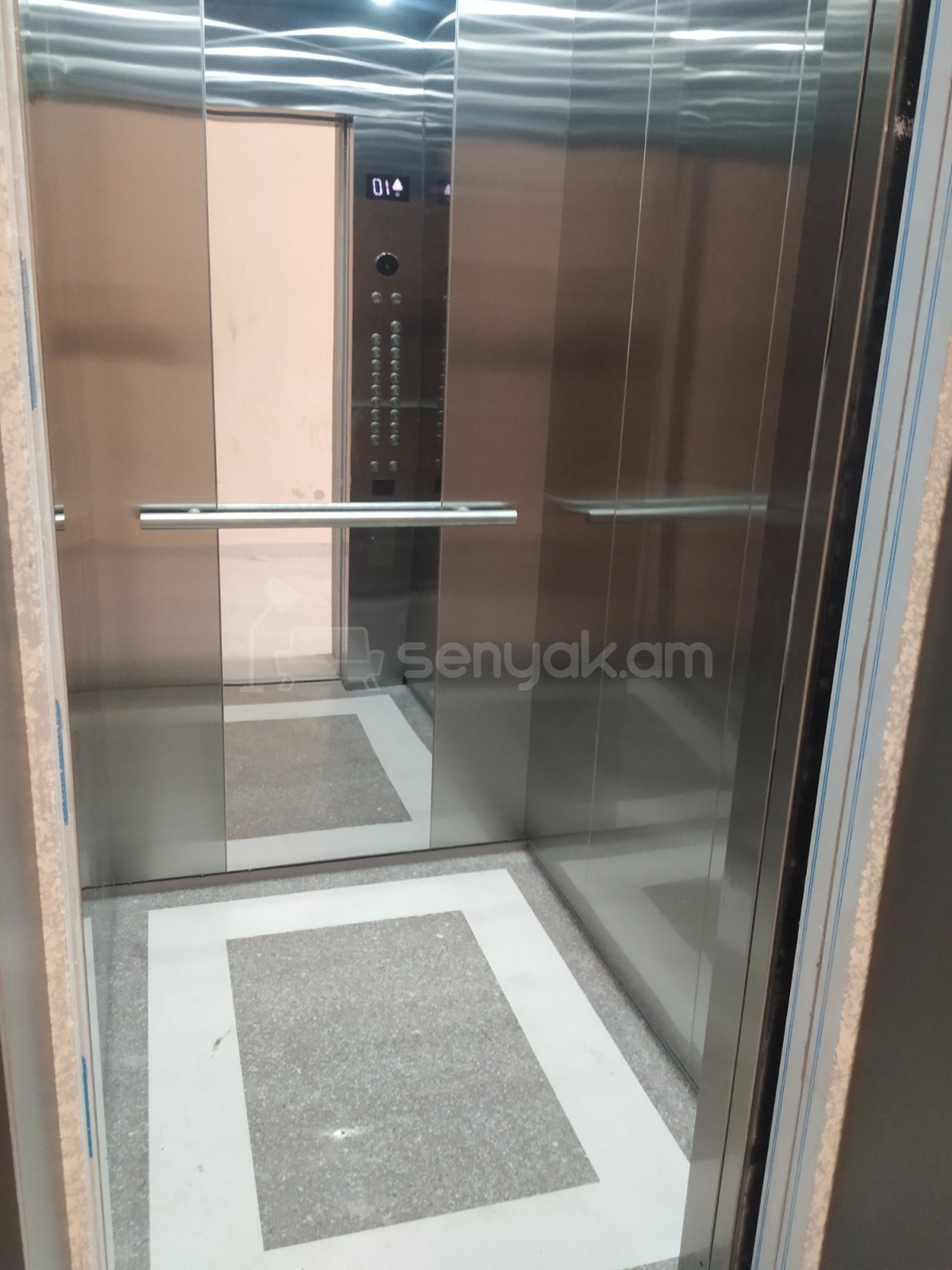 2 Սենյականոց Բնակարան Նորակառույցում, 40քմ, 10/16 հարկ, Զրոյական Վիճակում