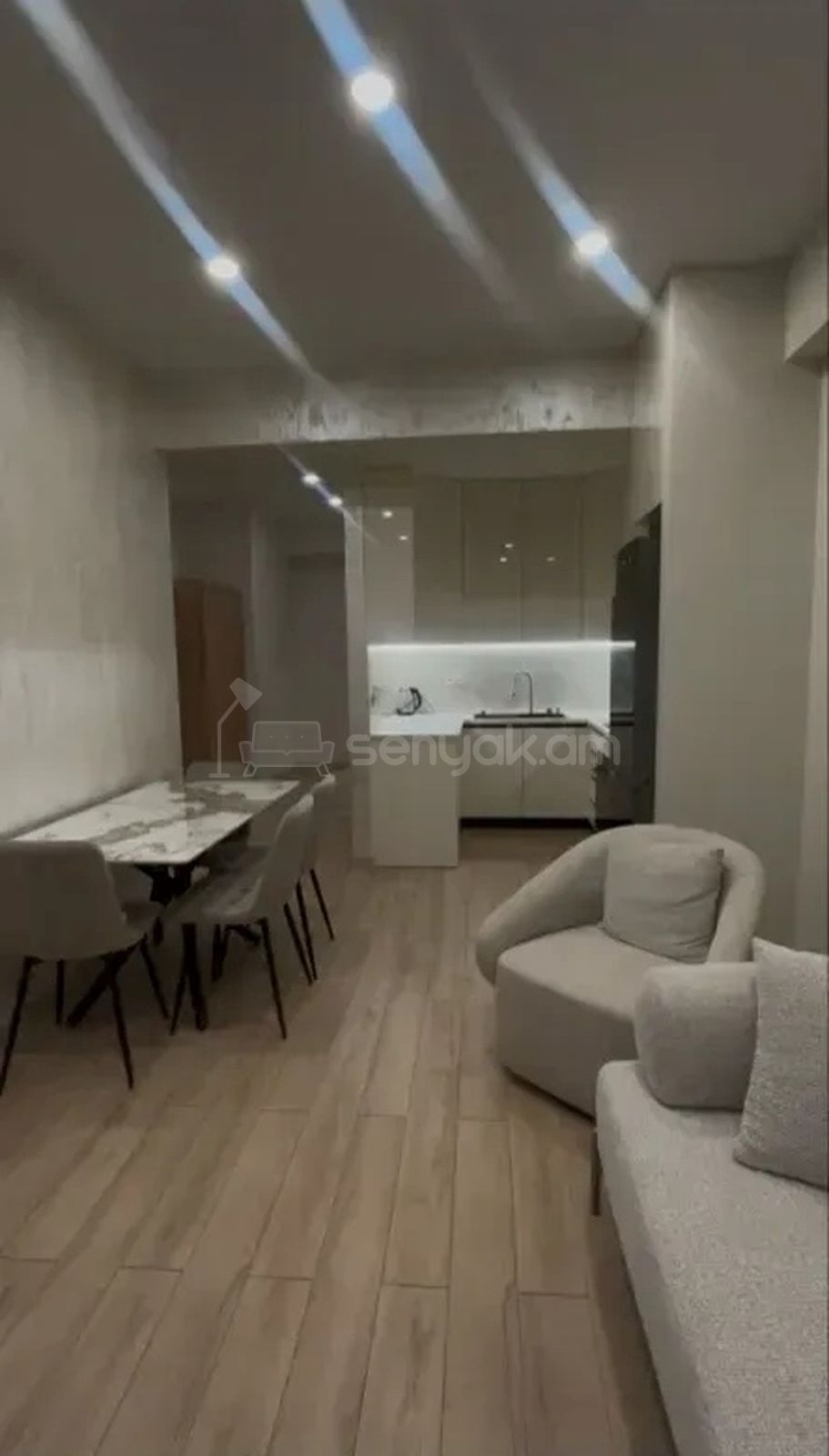 3 Սենյականոց Բնակարան Նորակառույցում, 67քմ, 10/16 հարկ, Դիզայներական Վերանորոգված