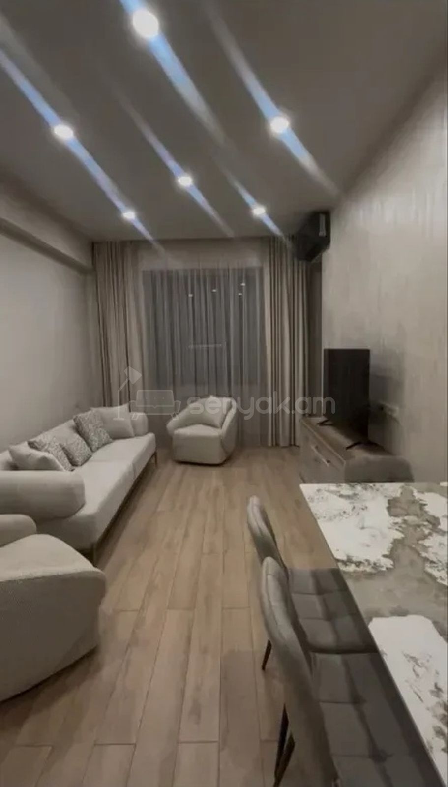 3 Սենյականոց Բնակարան Նորակառույցում, 67քմ, 10/16 հարկ, Կապիտալ Վերանորոգված