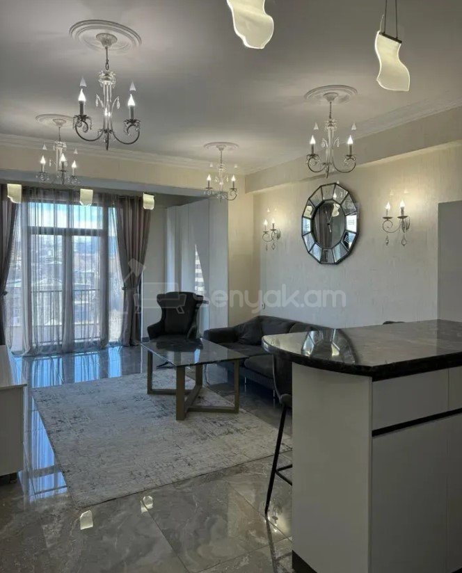 2 Սենյականոց Բնակարան Նորակառույցում, 72քմ, 7/13 հարկ, Դիզայներական Վերանորոգված