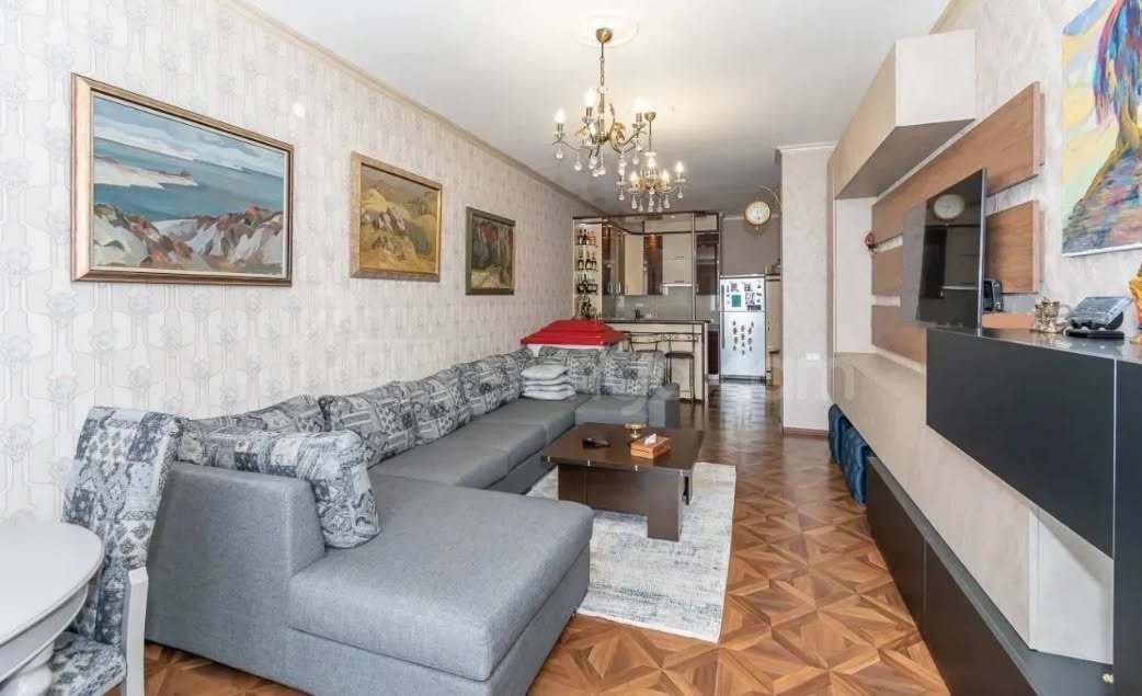3 Սենյականոց Բնակարան Նորակառույցում, 120քմ, 6/16 հարկ, Կապիտալ Վերանորոգված