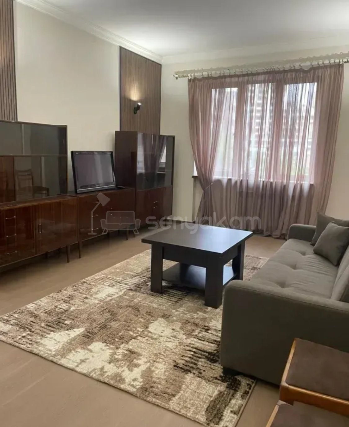 3 Սենյականոց Բնակարան Նորակառույցում, 105քմ, 2/9 հարկ, Կապիտալ Վերանորոգված, Կահավորված