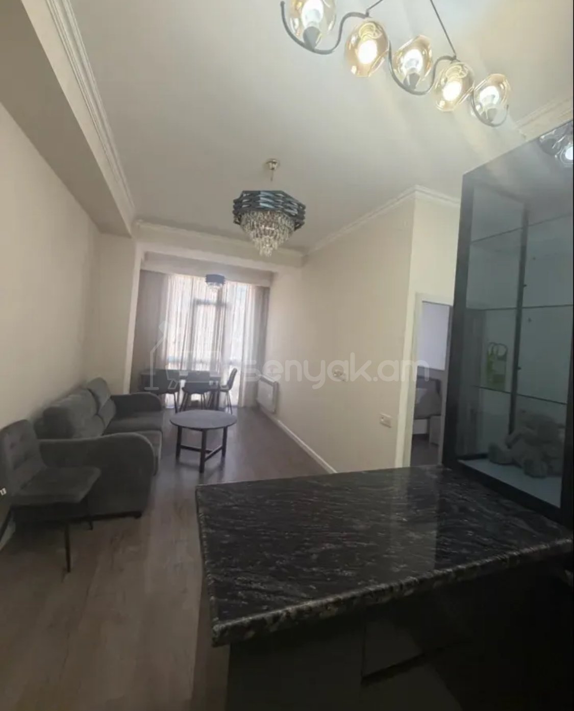 2 Սենյականոց Բնակարան Նորակառույցում, 47քմ, 7/10 հարկ, Կապիտալ Վերանորոգված