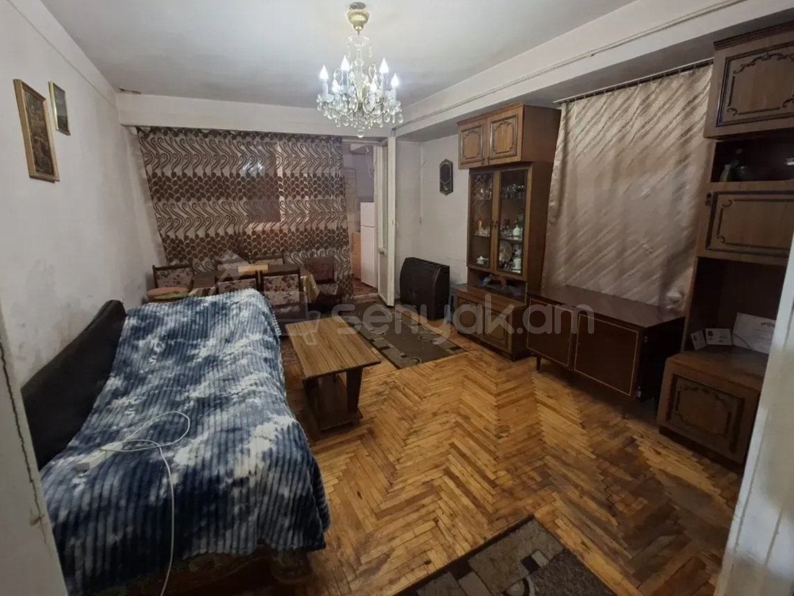 1 Սենյականոց Բնակարան, 45քմ, 8/9 հարկ, Պետական Վիճակում