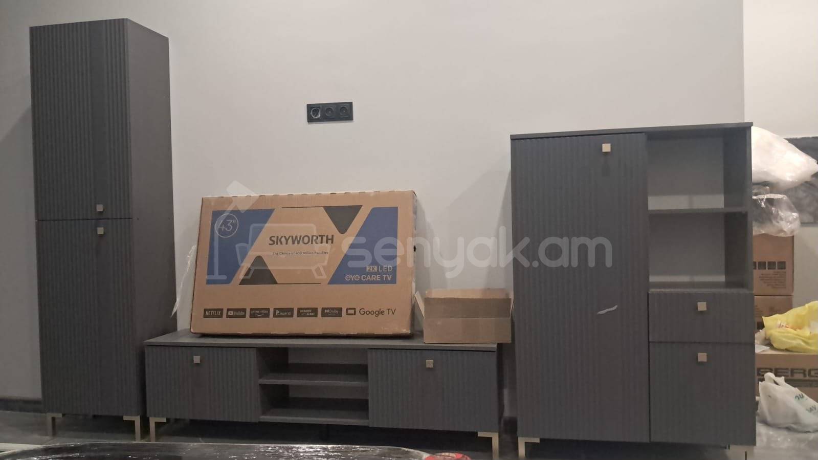 2 Սենյականոց Բնակարան Նորակառույցում, 40քմ, 3/9 հարկ, Դիզայներական Վերանորոգված