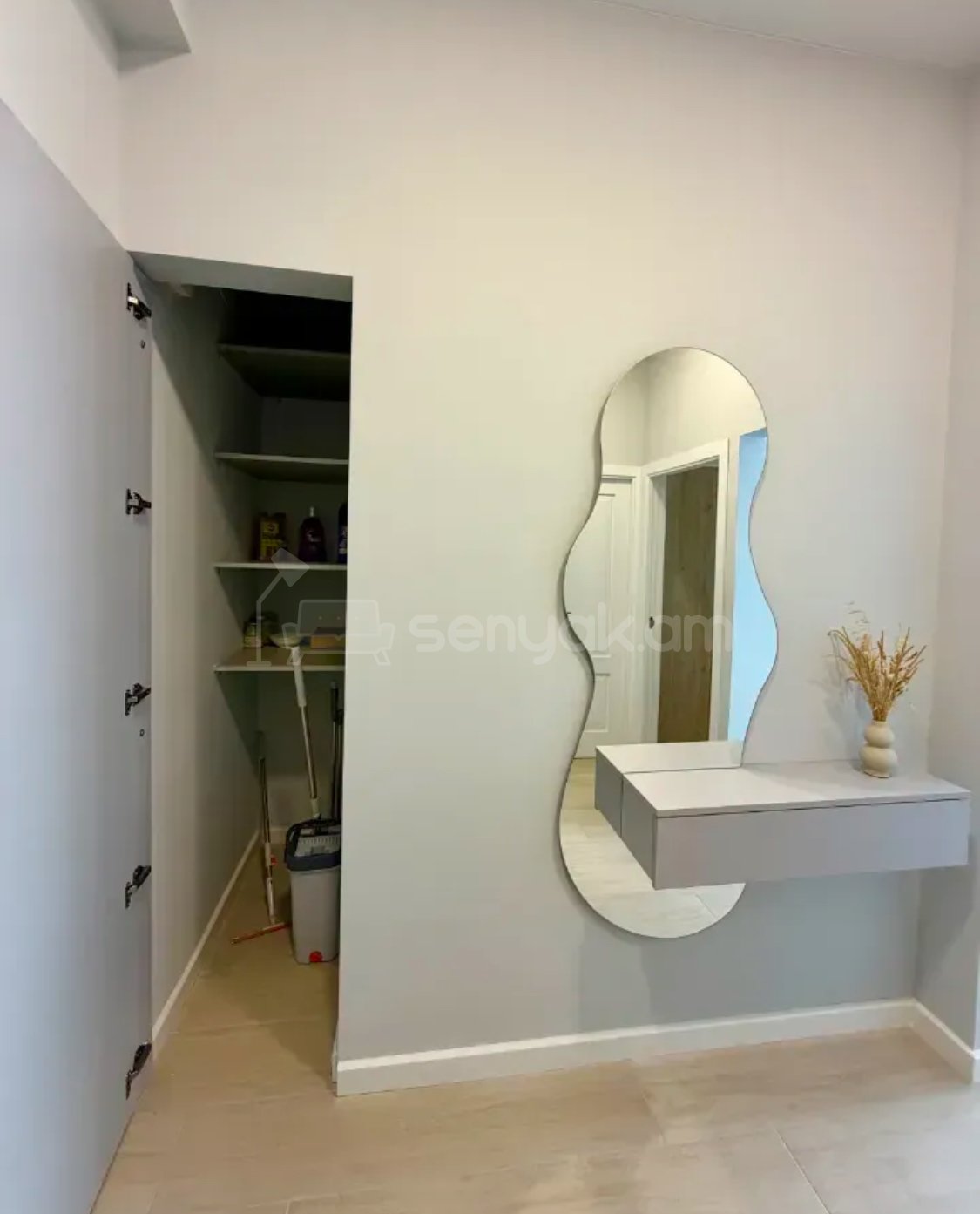 2 Սենյականոց Բնակարան Նորակառույցում, 57քմ, 3/14 հարկ, Դիզայներական Վերանորոգված, Կահավորված, Արևկող