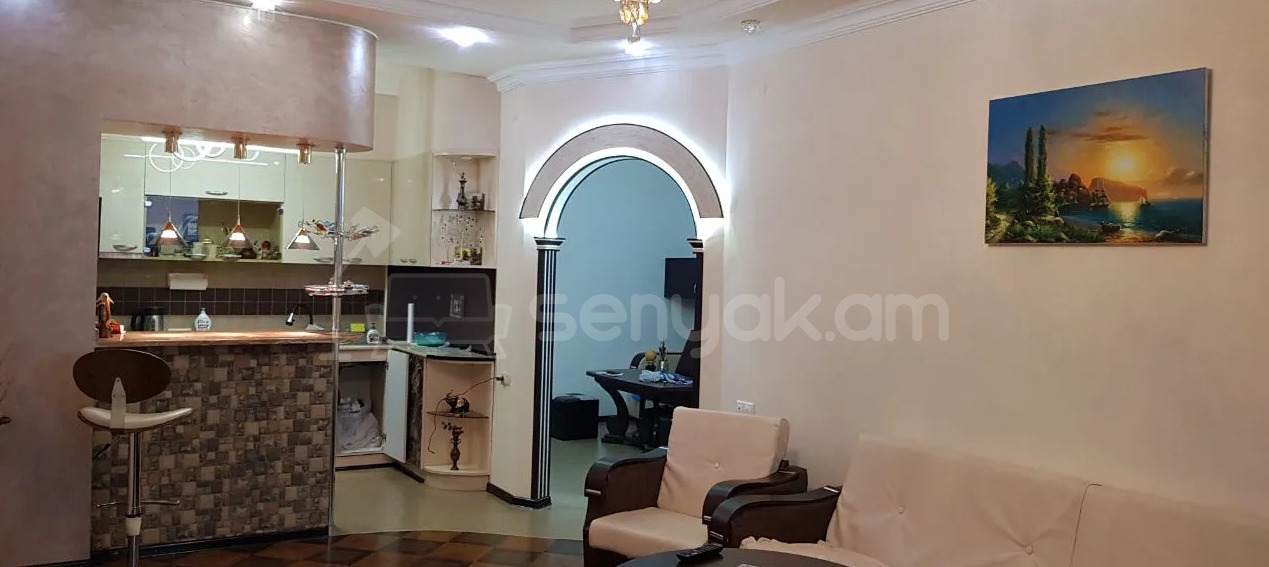 2 Սենյականոց Բնակարան Նորակառույցում, 80քմ, 10/15 հարկ, Կապիտալ Վերանորոգված