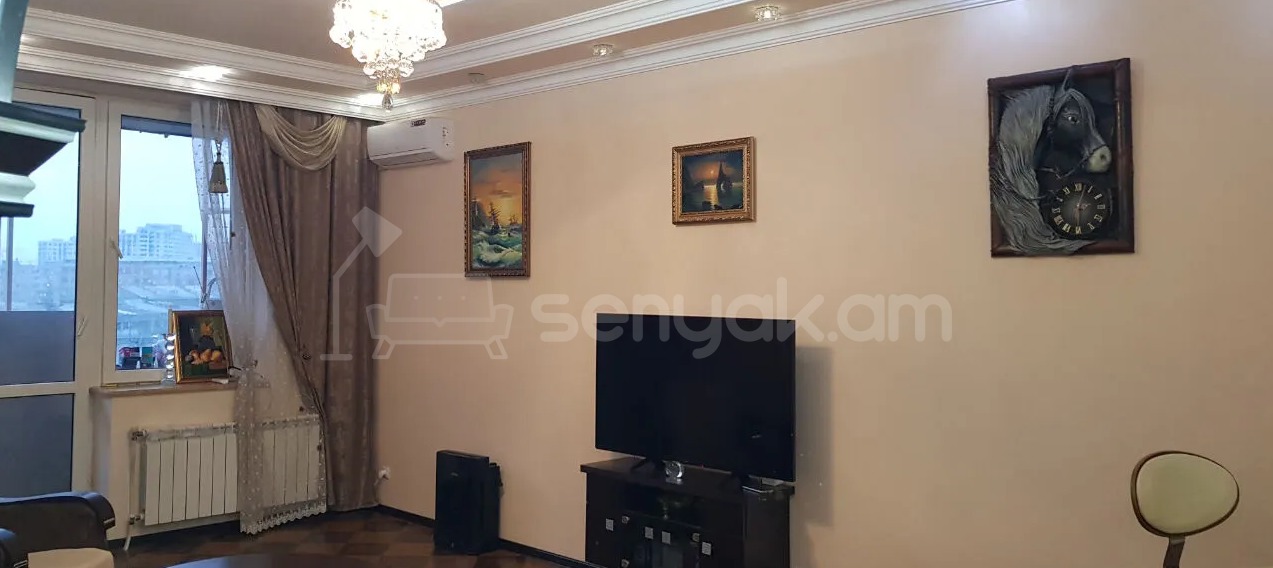 2 Սենյականոց Բնակարան Նորակառույցում, 80քմ, 10/15 հարկ, Կապիտալ Վերանորոգված