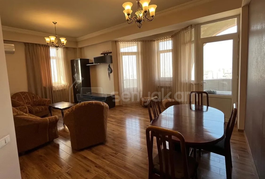 3 Սենյականոց Բնակարան Նորակառույցում, 107քմ, 6/10 հարկ, Կապիտալ Վերանորոգված, Կահավորված, Արևկող