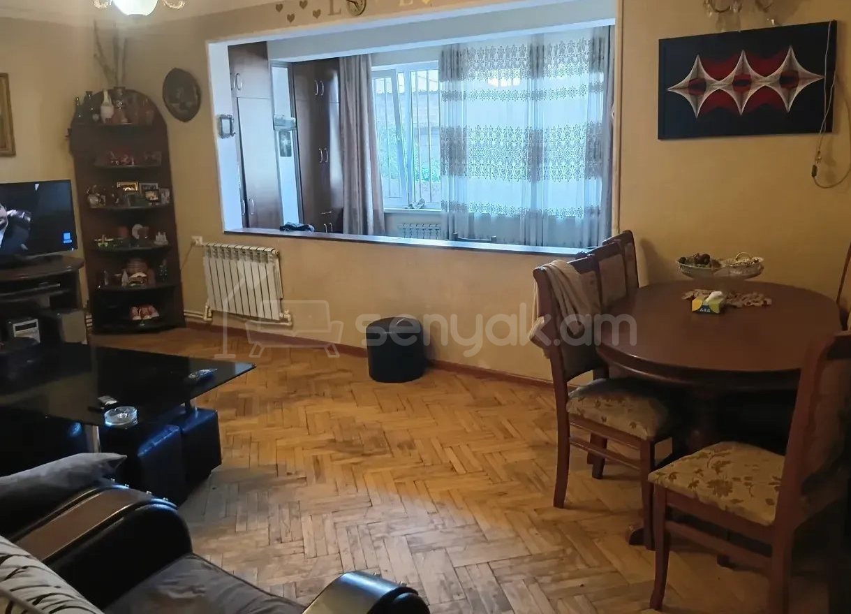 3 Սենյականոց Բնակարան, 75քմ, 1/9 հարկ, Կոսմետիկ Վերանորոգված