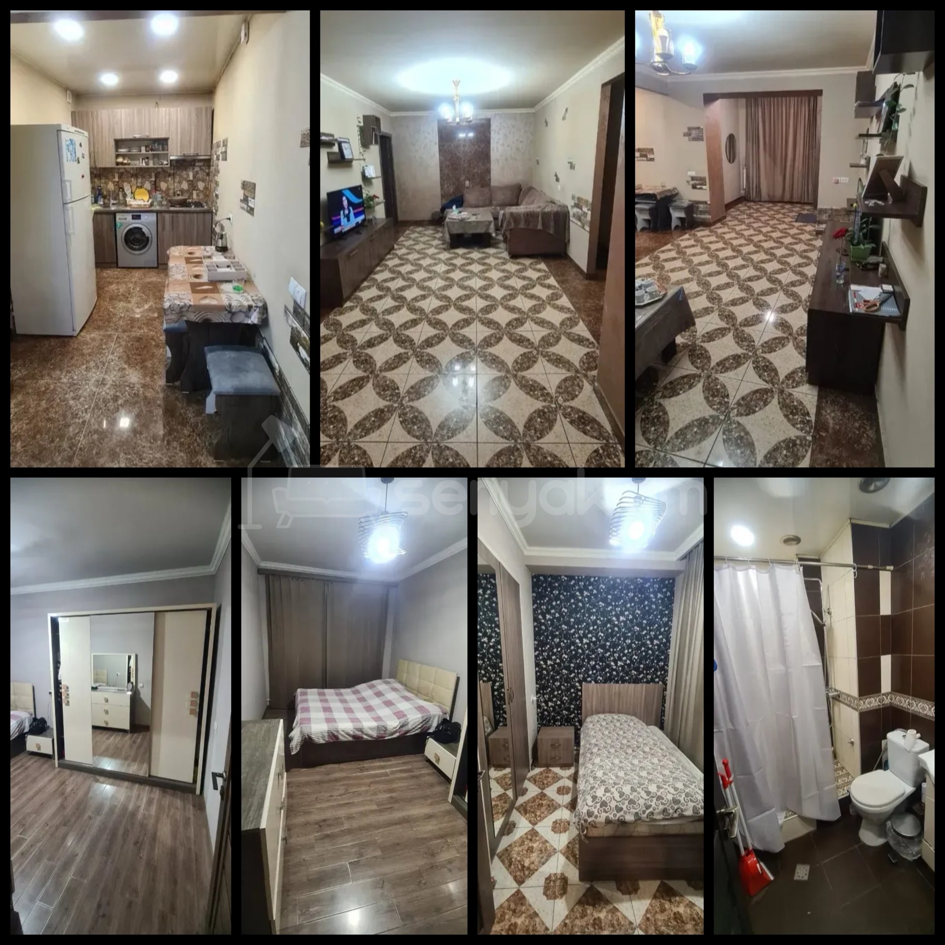 3 Սենյականոց Բնակարան Քարե Շենքում, 60քմ, 1/5 հարկ, Կապիտալ Վերանորոգված, Կահավորված