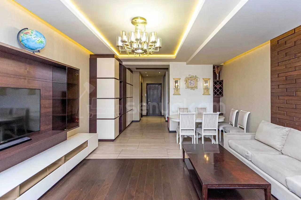 3 Սենյականոց Բնակարան Նորակառույցում, 120քմ, 7/18 հարկ, Կապիտալ Վերանորոգված
