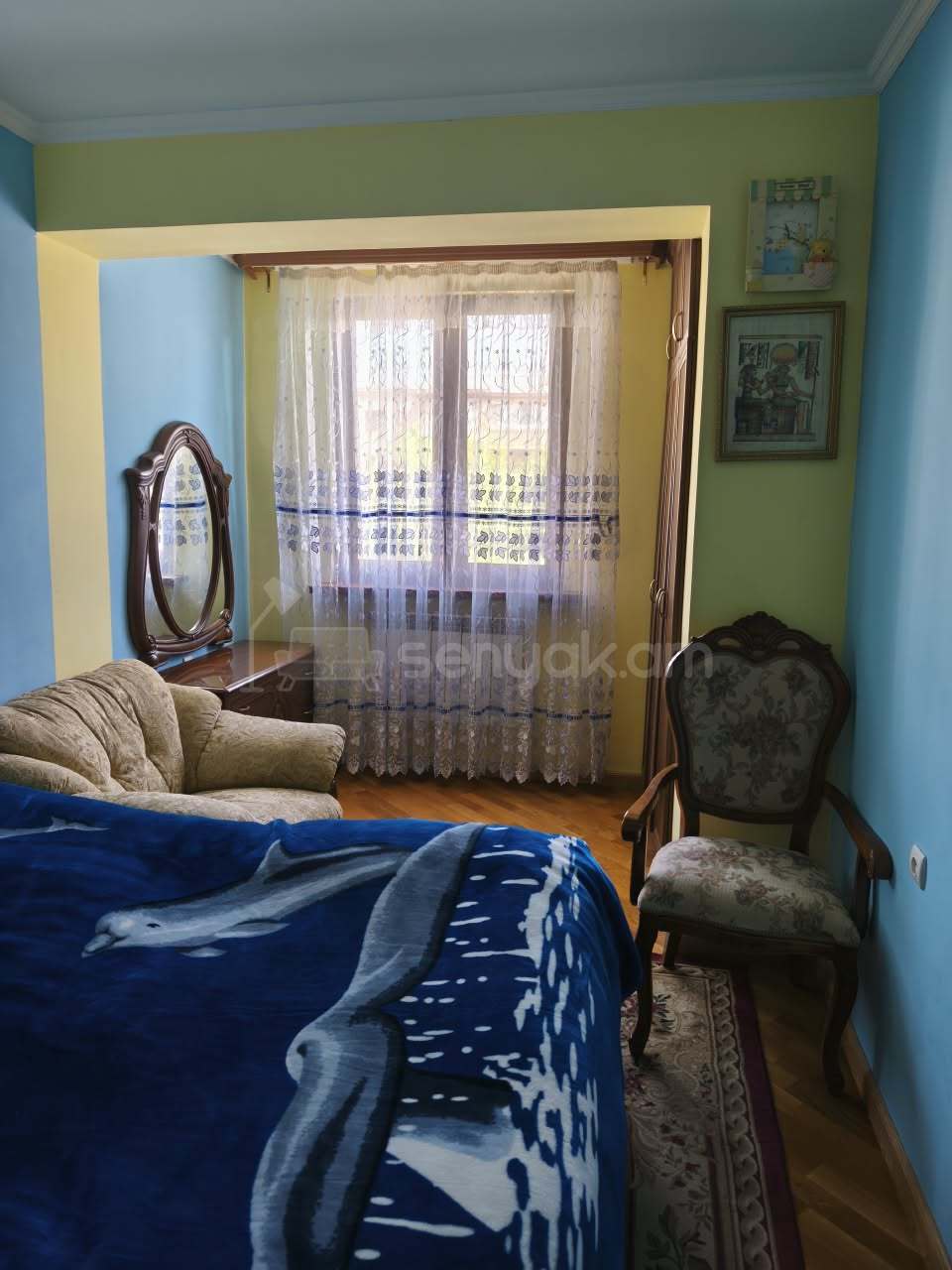 3 Սենյականոց Բնակարան Քարե Շենքում, 80քմ, 3/5 հարկ, Նորմալ Վիճակում, Կահավորված