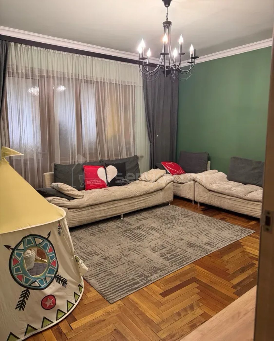 3 Սենյականոց Բնակարան, 70քմ, 1/9 հարկ, Կապիտալ Վերանորոգված