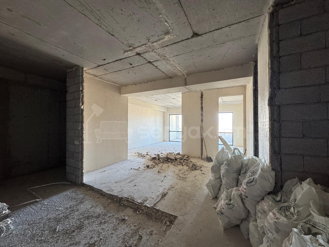 3 Սենյականոց Բնակարան Նորակառույցում, 117քմ, 19/25 հարկ, Զրոյական Վիճակում