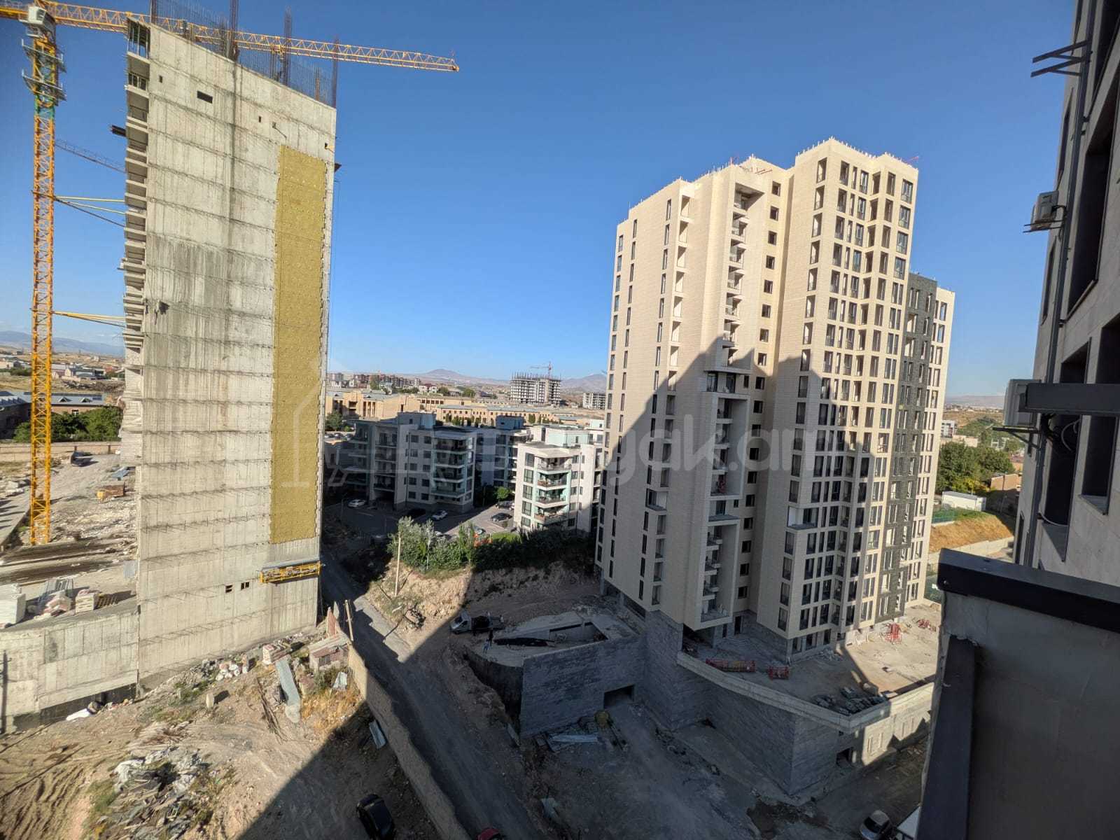 2 Սենյականոց Բնակարան Նորակառույցում, 57քմ, 12/21 հարկ, Զրոյական Վիճակում