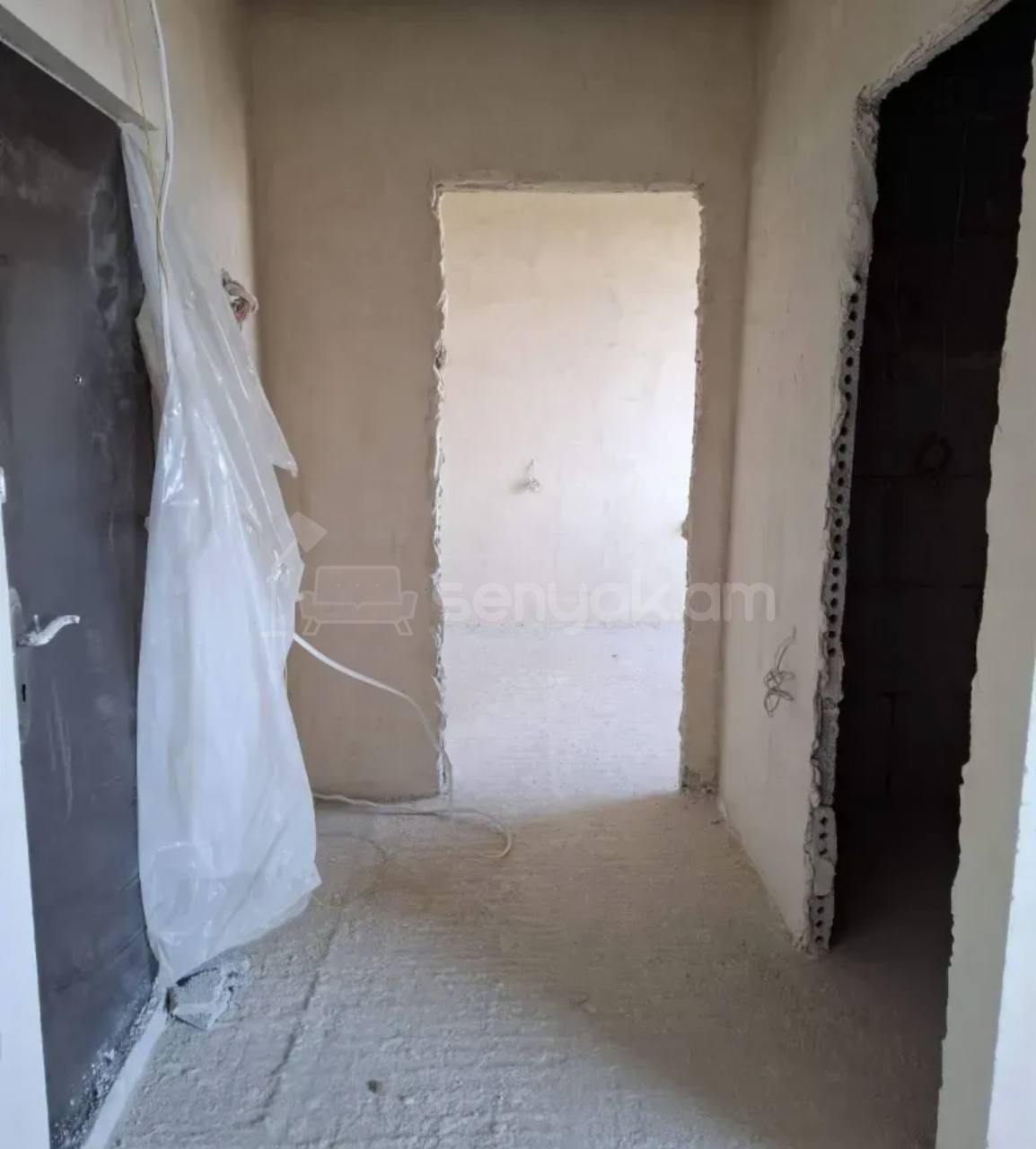 2 Սենյականոց Բնակարան, 60քմ, 6/14 հարկ, Զրոյական Վիճակում