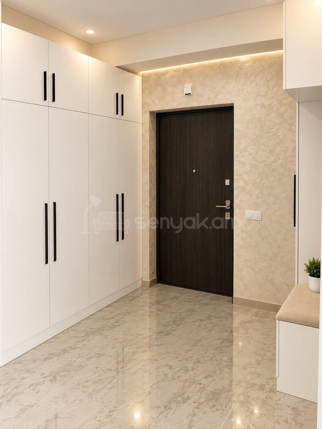 3 Սենյականոց Բնակարան Նորակառույցում, 66քմ, 6/16 հարկ, Դիզայներական Վերանորոգված, Կահավորված, Արևկող