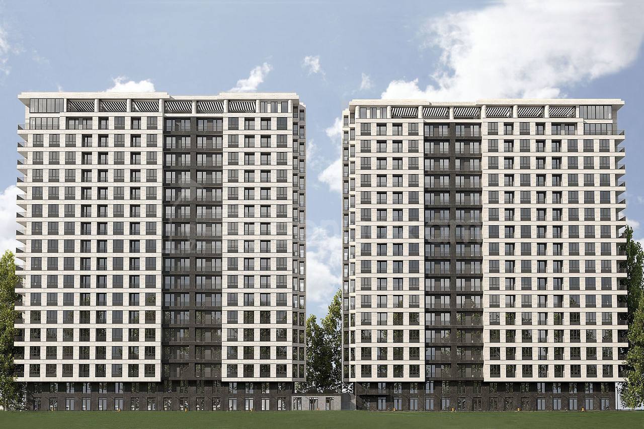 2 Սենյականոց Բնակարան, 61քմ, 5/16 հարկ, Զրոյական Վիճակում