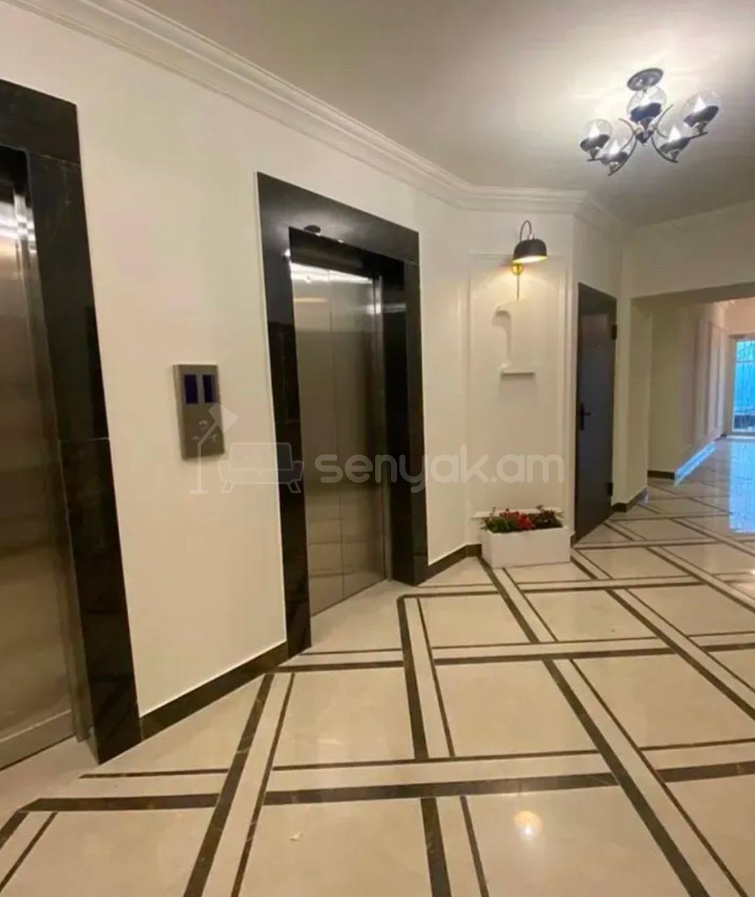 3 Սենյականոց Բնակարան Նորակառույցում, 65քմ, 9/12 հարկ, Կապիտալ Վերանորոգված