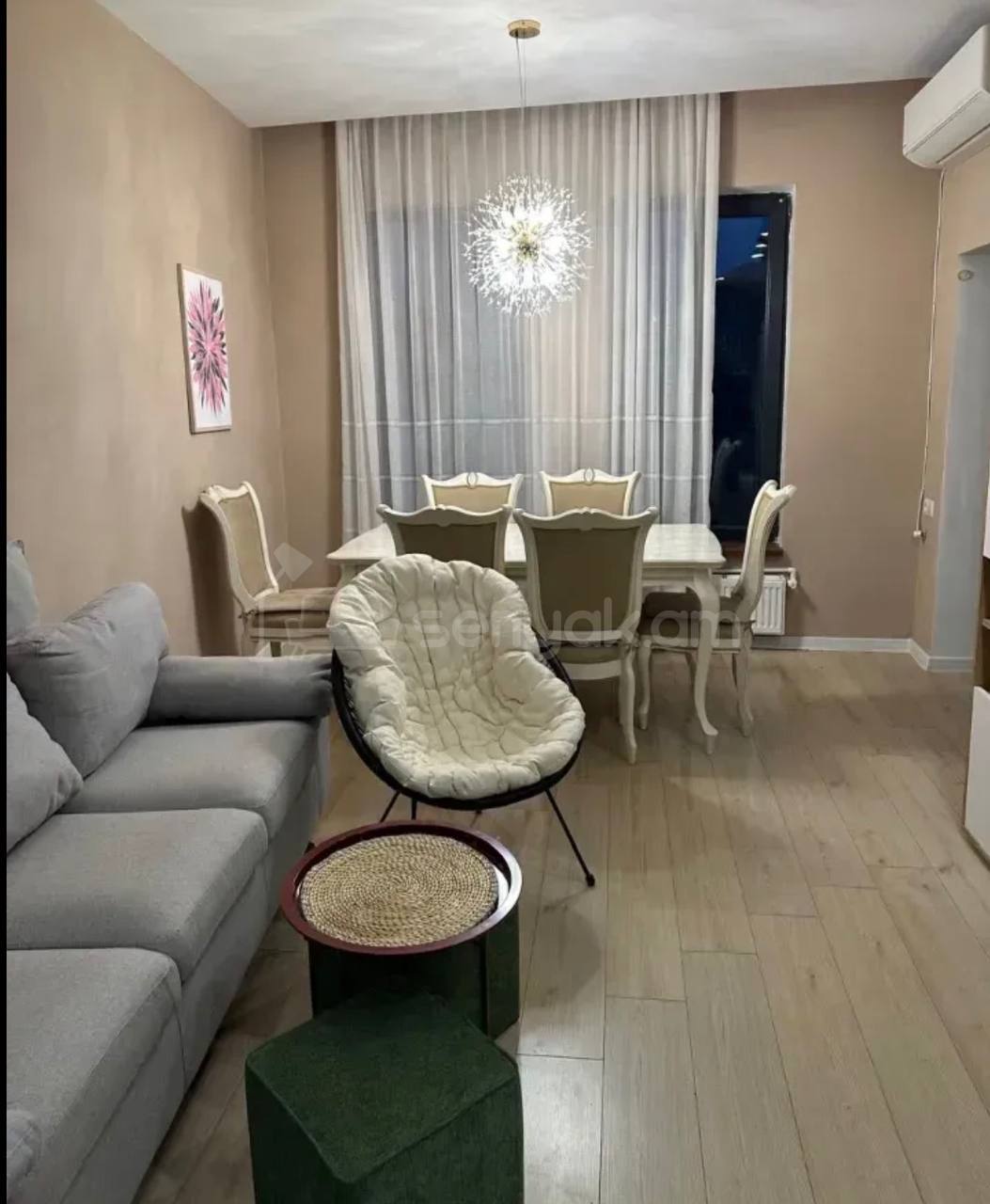 3 Սենյականոց Բնակարան Նորակառույցում, 75քմ, 3/5 հարկ, Կապիտալ Վերանորոգված