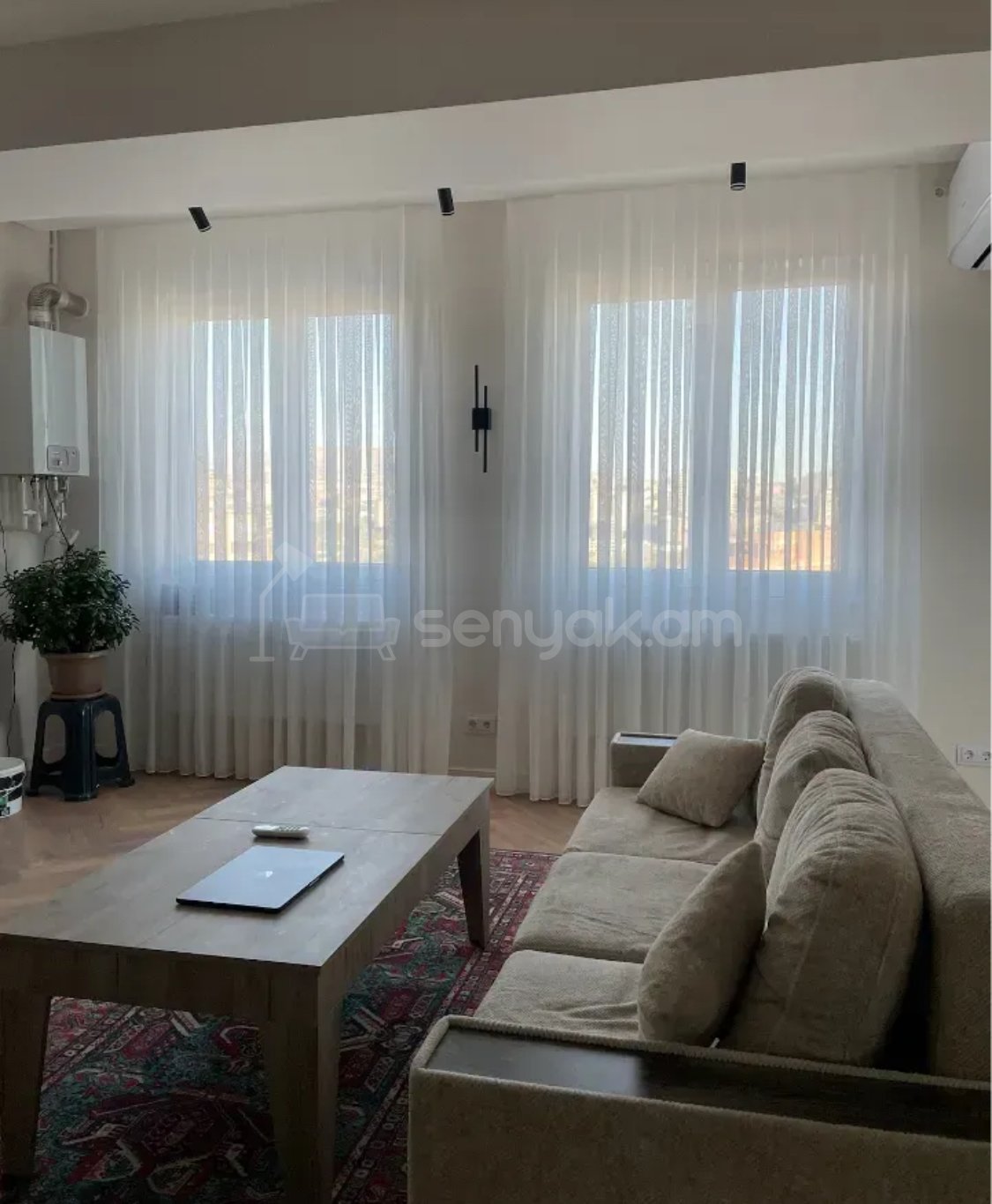 3 Սենյականոց Բնակարան, 87քմ, 8/19 հարկ, Կապիտալ Վերանորոգված, Կահավորված