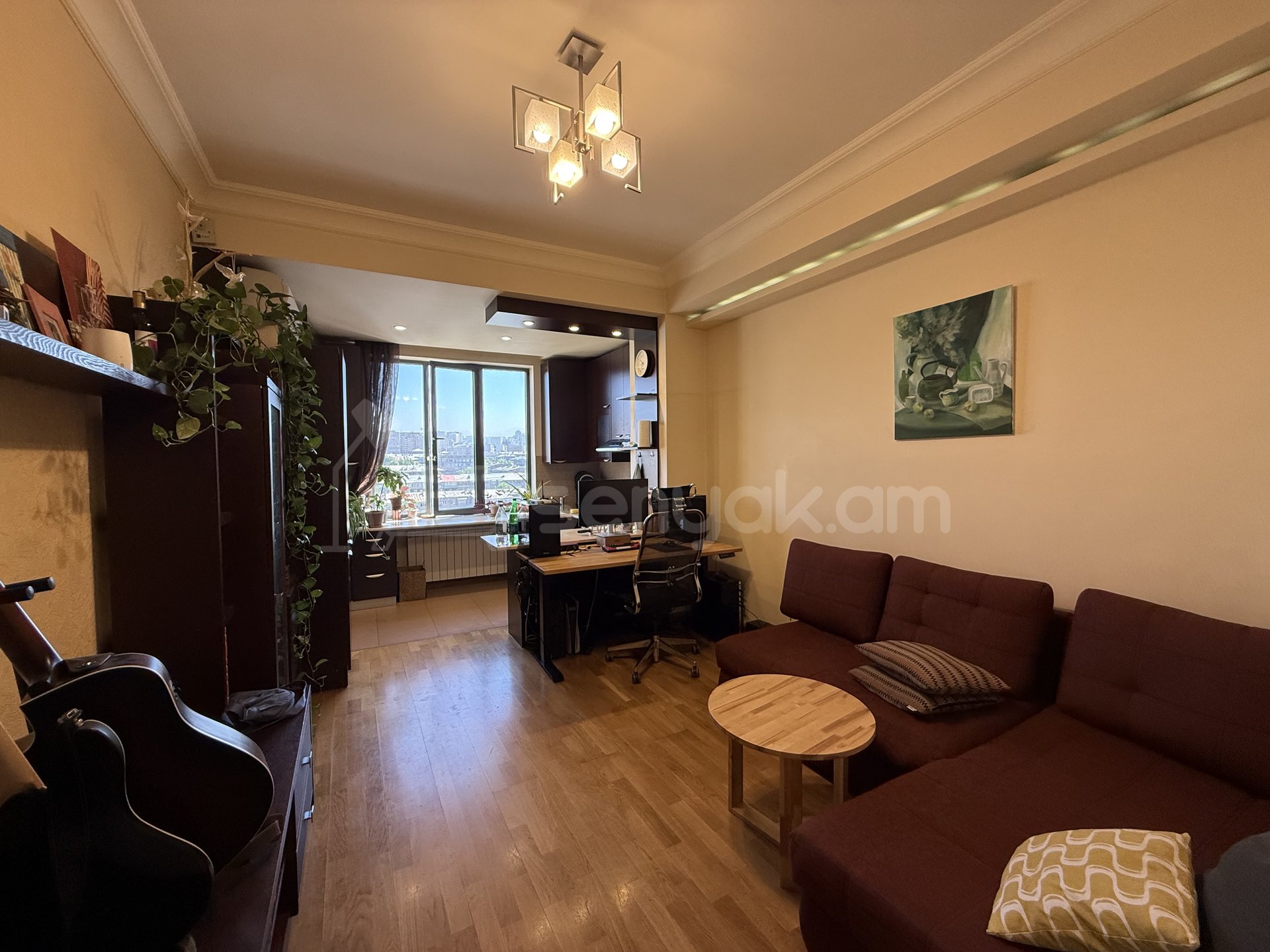 2 Սենյականոց Բնակարան, 66քմ, 13/14 հարկ, Կապիտալ Վերանորոգված, Կահավորված, Արևկող