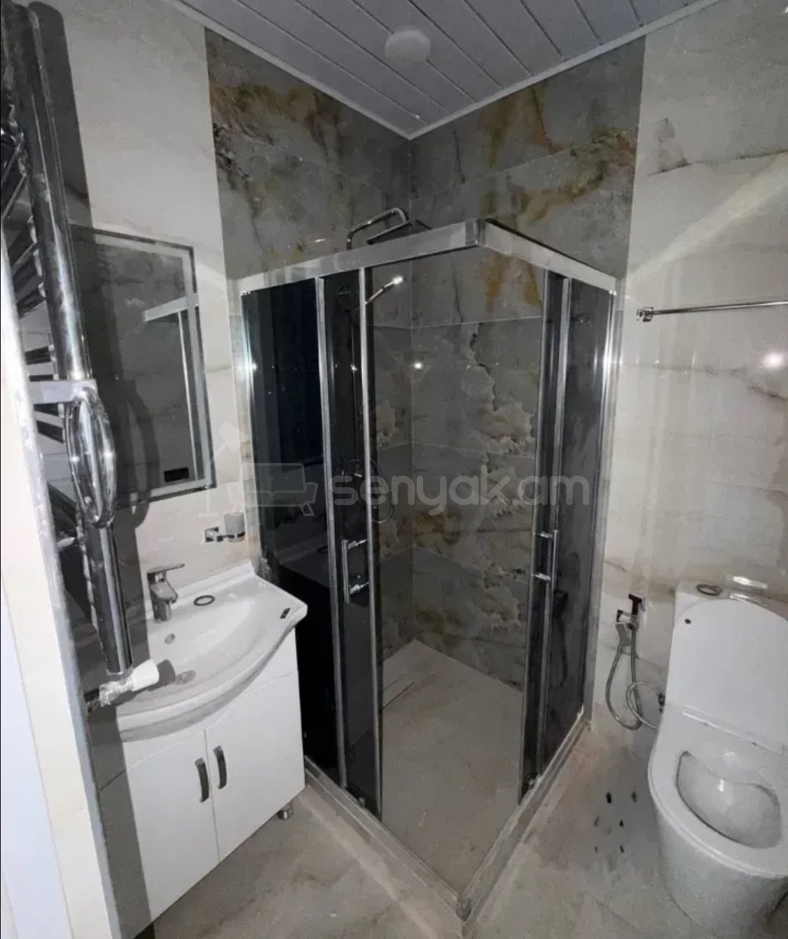 3 Սենյականոց Բնակարան Նորակառույցում, 93քմ, 8/23 հարկ, Կապիտալ Վերանորոգված