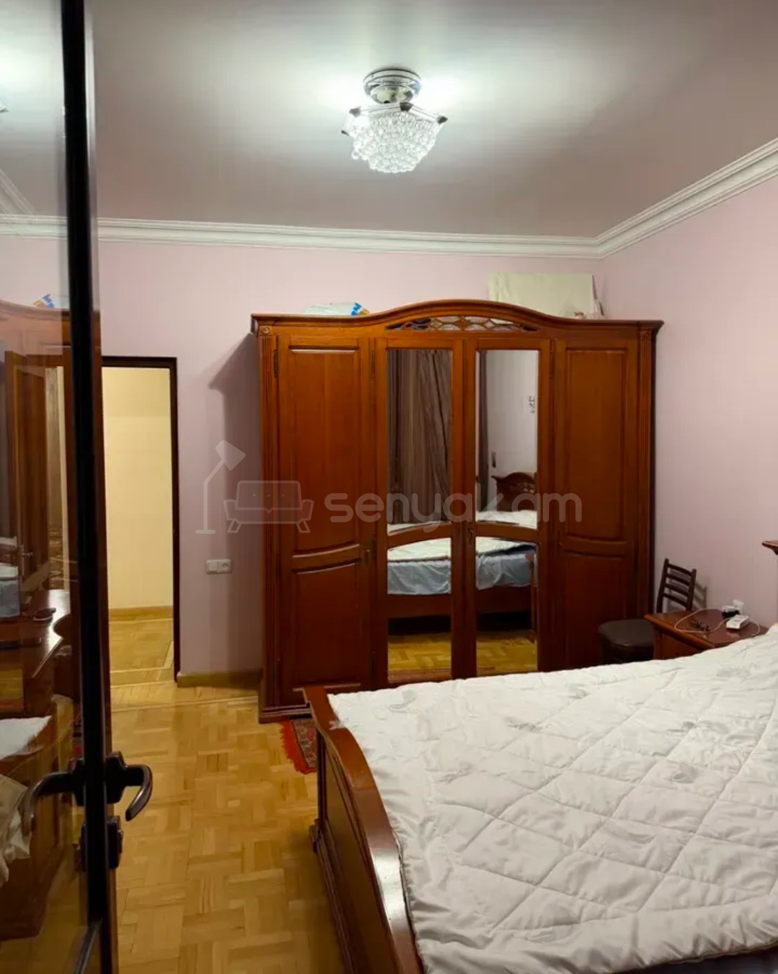3 Սենյականոց Բնակարան Քարե Շենքում, 129քմ, 1/6 հարկ, Կապիտալ Վերանորոգված, Կահավորված