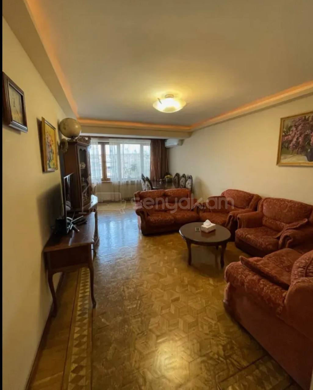 3 Սենյականոց Բնակարան Քարե Շենքում, 105քմ, 4/5 հարկ, Կապիտալ Վերանորոգված