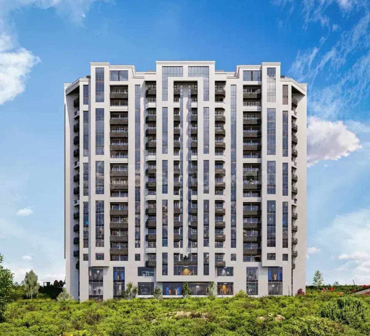 3 Սենյականոց Բնակարան, 95քմ, 9/18 հարկ, Զրոյական Վիճակում