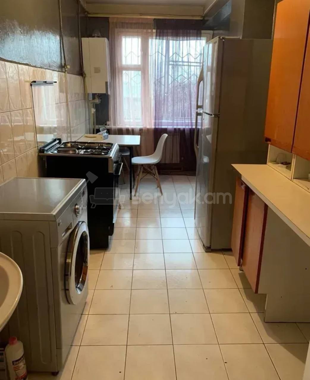 2 Սենյականոց Բնակարան, 55քմ, 1/9 հարկ, Կոսմետիկ Վերանորոգված, Կահավորված