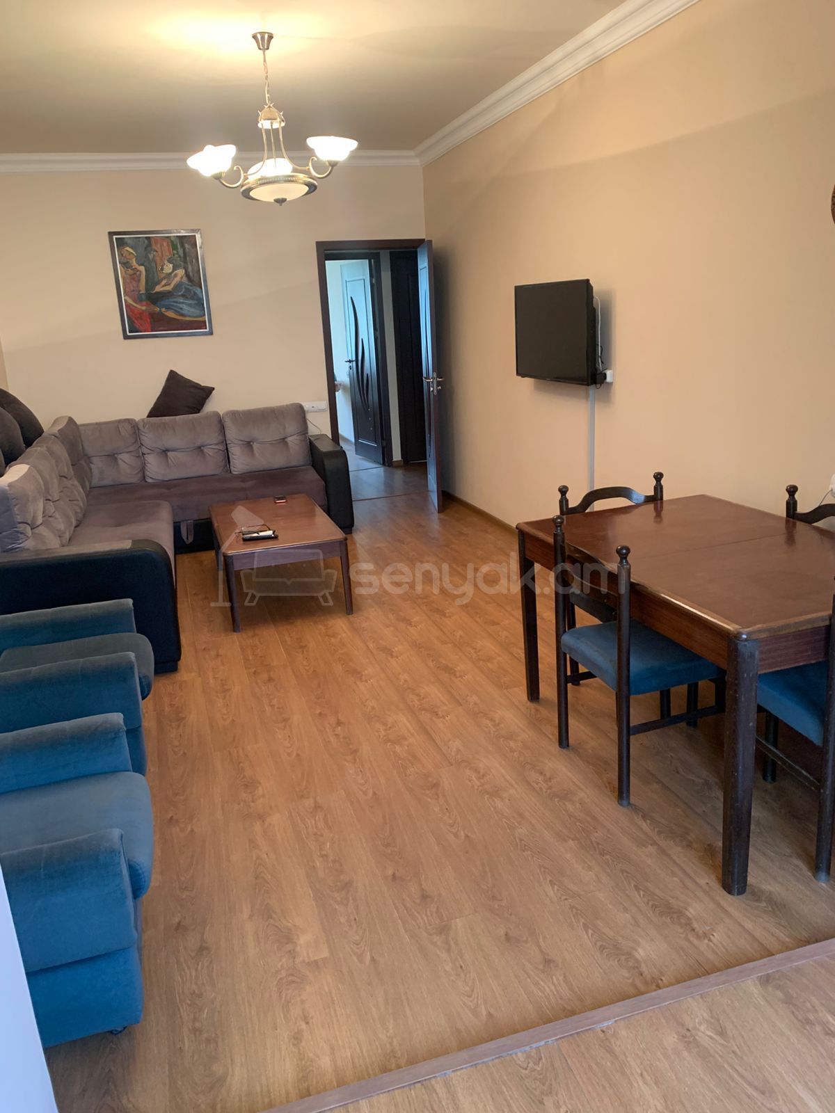 2 Սենյականոց Բնակարան Քարե Շենքում, 65քմ, 3/5 հարկ, Կոսմետիկ Վերանորոգված, Կահավորված