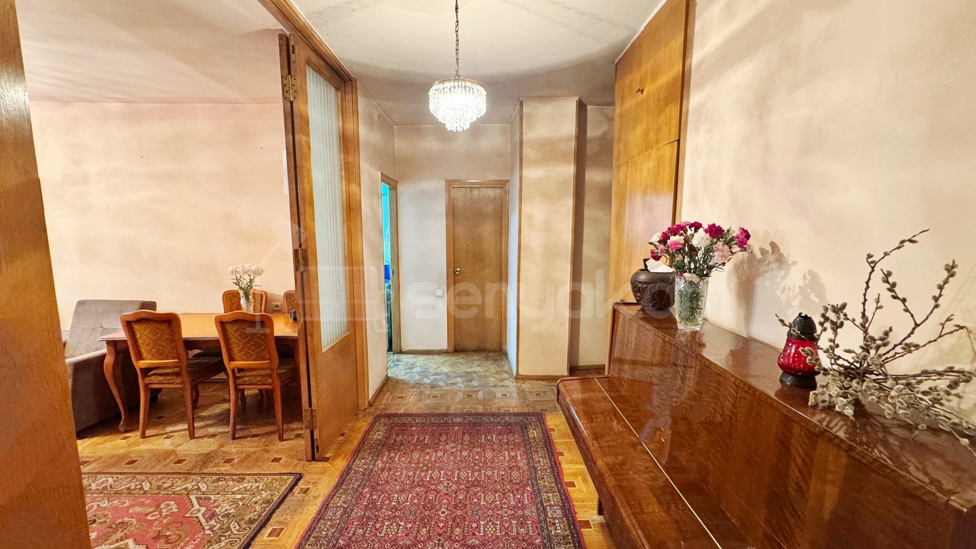 3 Սենյականոց Բնակարան Քարե Շենքում, 92քմ, 2/7 հարկ, Կոսմետիկ Վերանորոգված