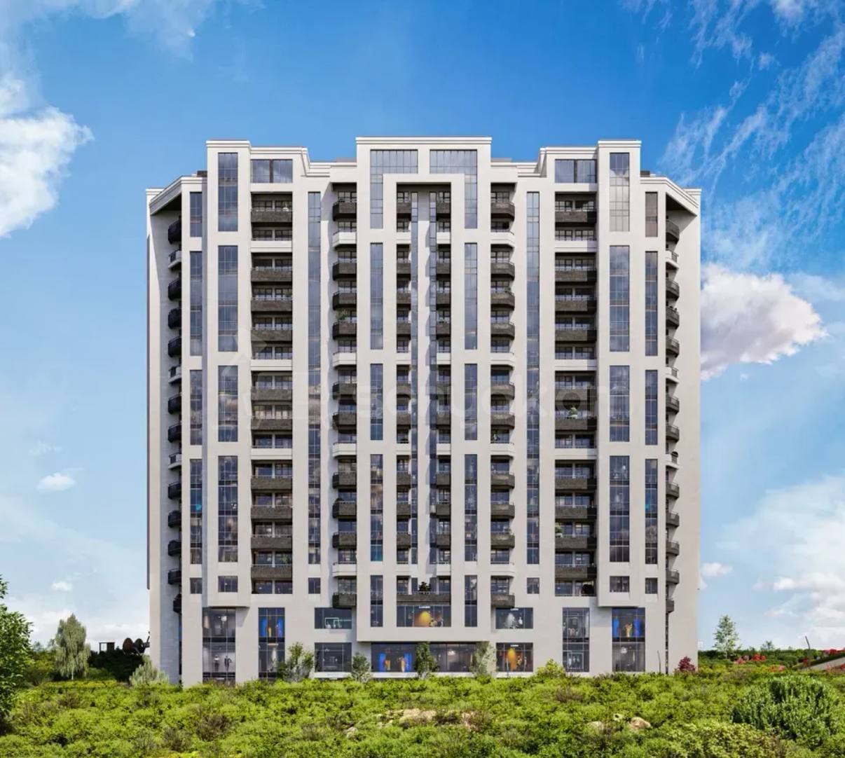 3 Սենյականոց Բնակարան, 93քմ, 3/14 հարկ, Զրոյական Վիճակում