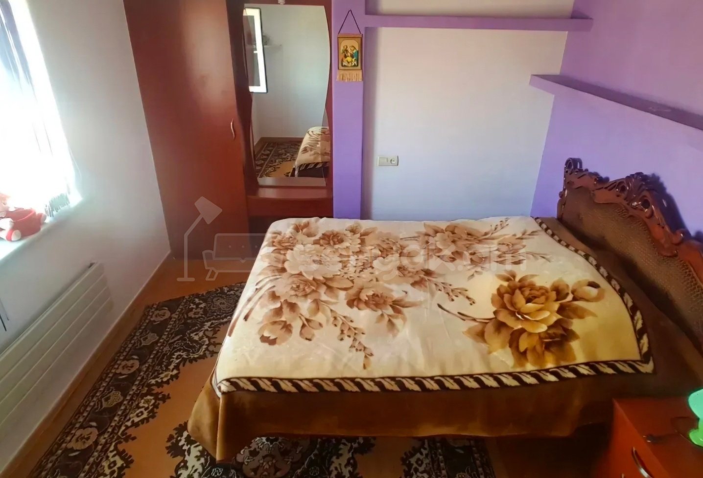 3 Սենյականոց Բնակարան Քարե Շենքում, 58քմ, 6/6 հարկ, Կապիտալ Վերանորոգված, Կահավորված